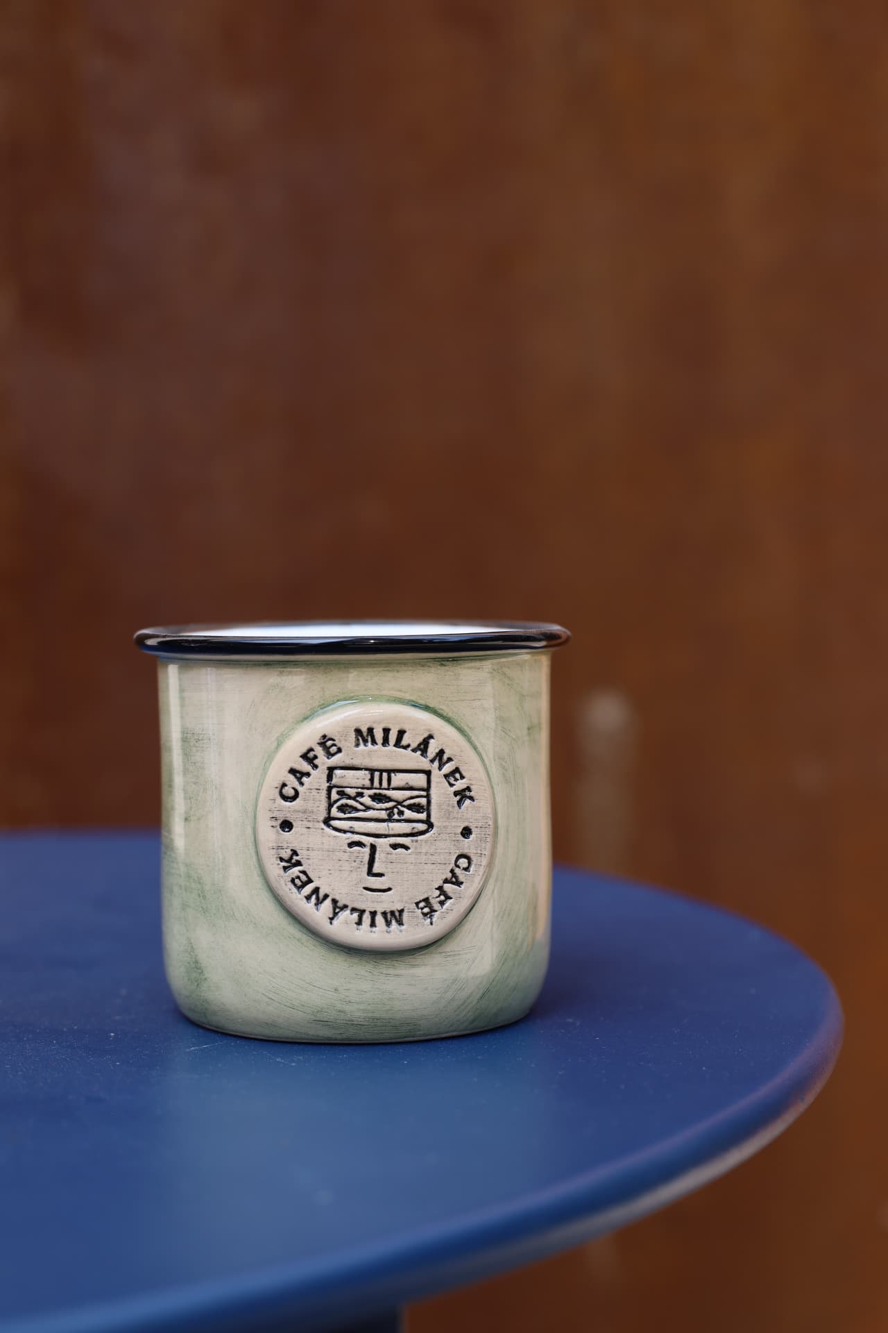 Keramický hrnček Café Milánek